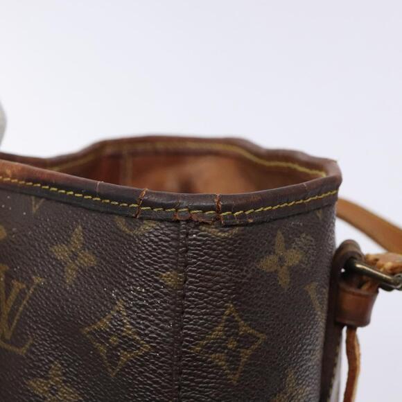 LOUIS VUITTON Monogram Bucket PM Shoulder Bag M42238 - Picture 11 of 16